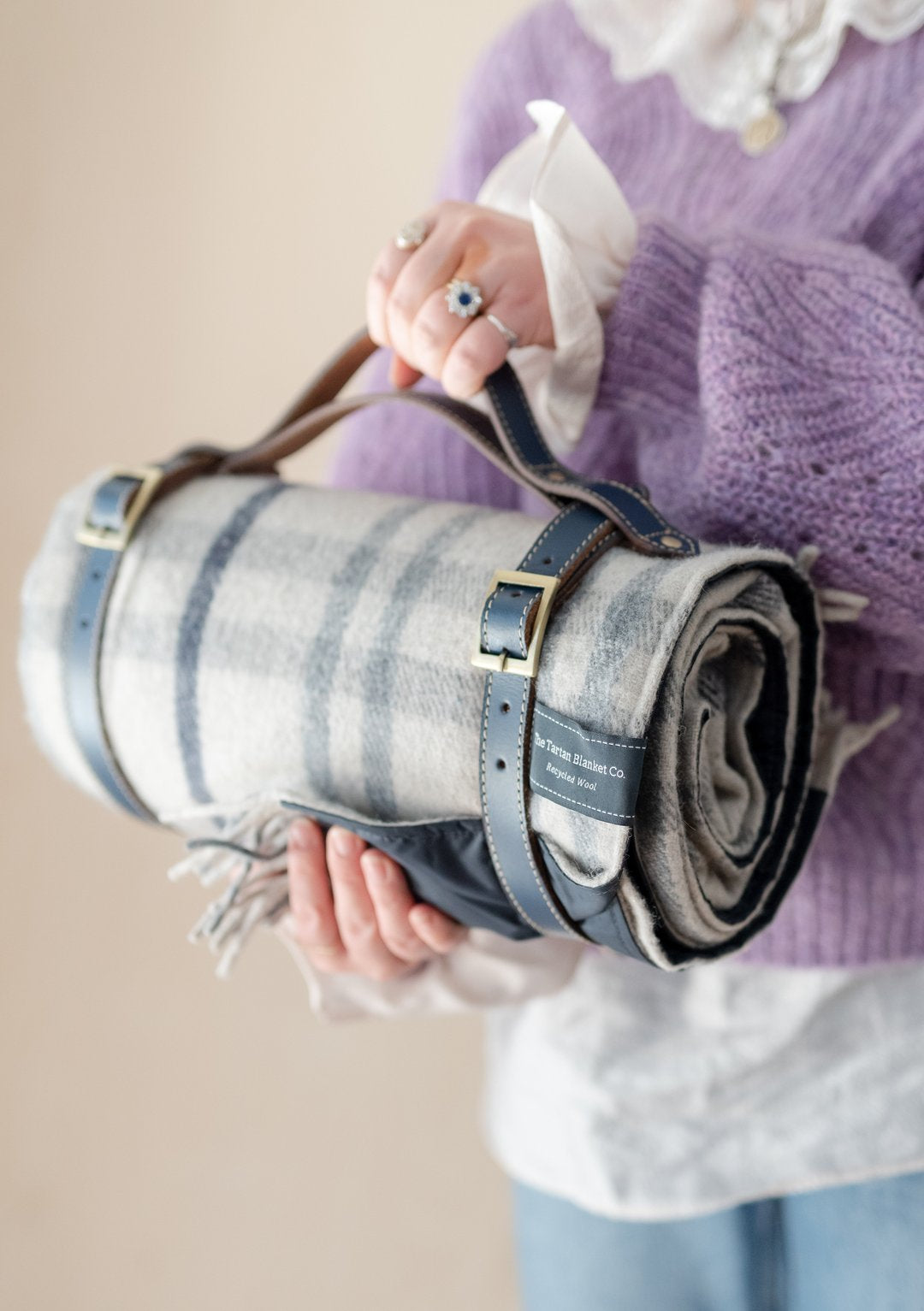 Leather Picnic Carrying Strap