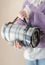 Load image into Gallery viewer, Leather Picnic Carrying Strap
