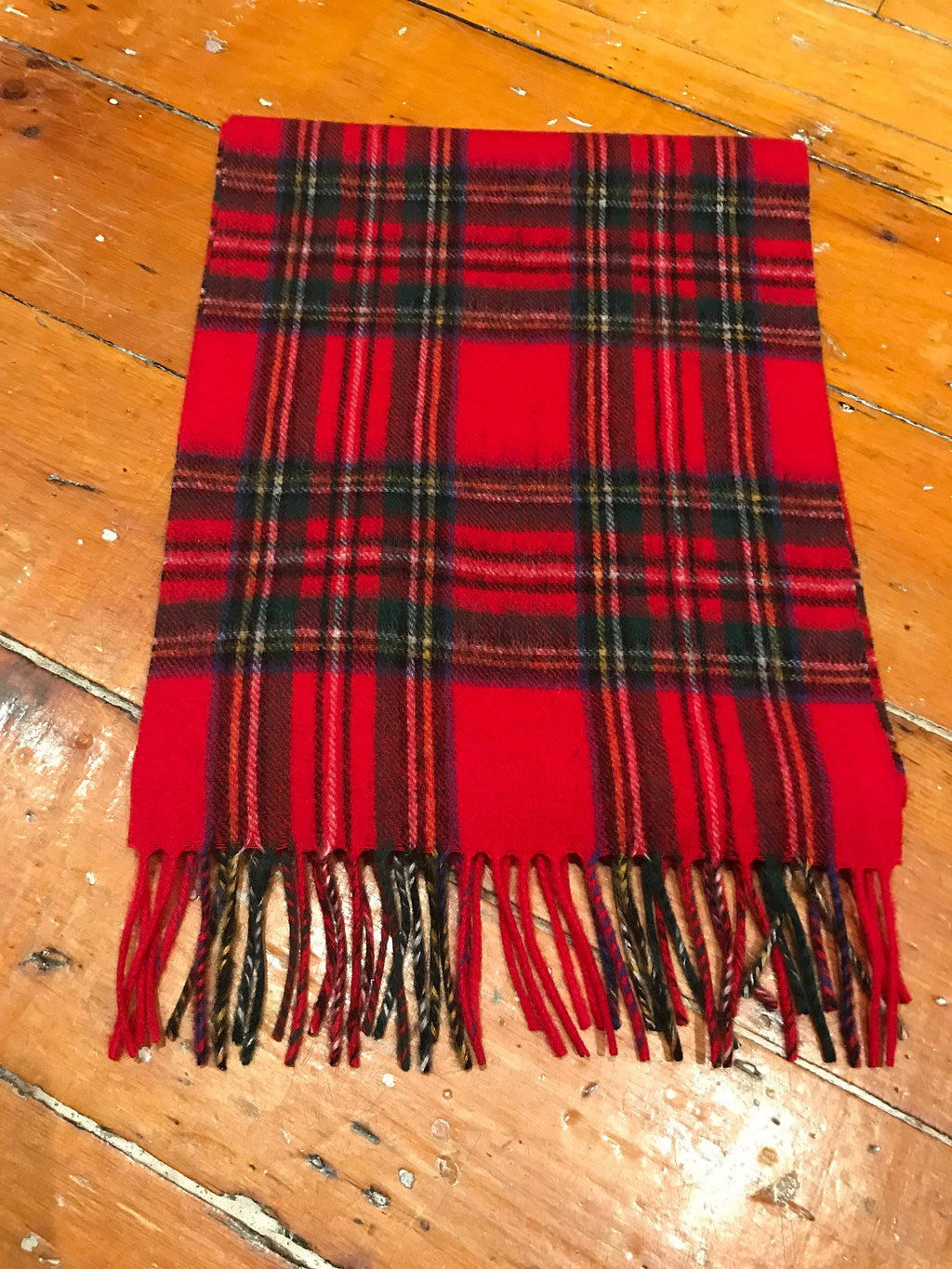 Tartan Lambswool Winter Scarf for Women Royal Stewart Buy in Canada at Red Scarf Equestrian