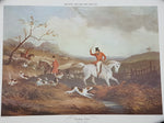 Load image into Gallery viewer, Fine Art English Fox Hunting Scene Print Home Decor Buy Online Red Scarf Equestrian Canada
