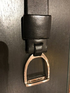 Equestrian KK Bit Leather Belt Dressage Eventing Hunter Jumper Showjumping Fashion Buy Online at Red Scarf Equestrian Canada
