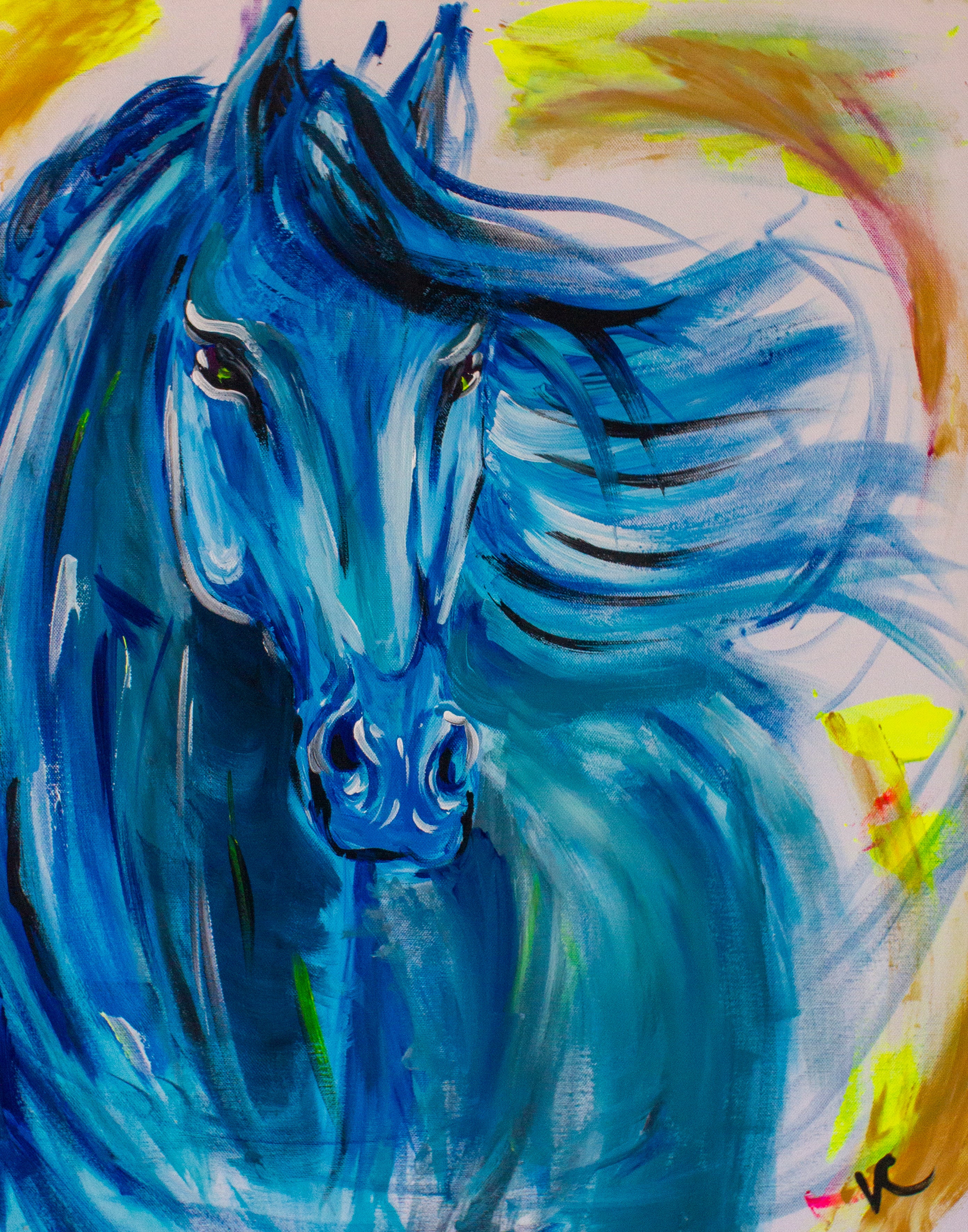 Vanessa Cuartas - "Summer Breeze" Acrylic on Canvas