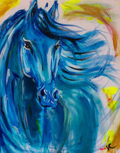 Vanessa Cuartas - "Summer Breeze" Acrylic on Canvas