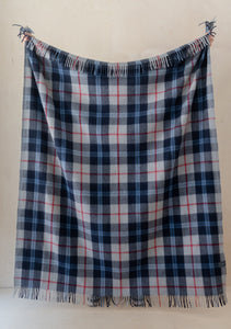 Recycled Wool Waterproof Picnic Blanket in Assorted Colours and Tartans