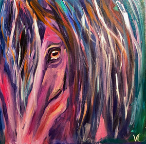 Vanessa Cuartas - "Vision" Acrylic on Canvas