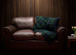 The Clydesdale: Leather Loveseat