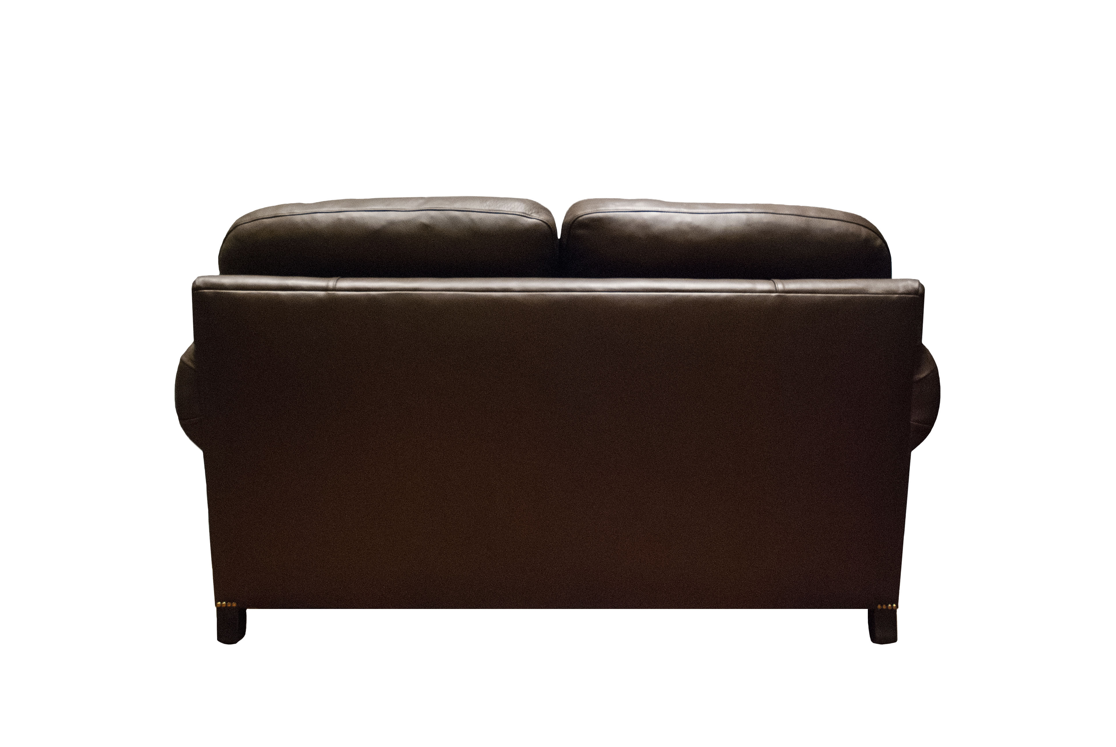 The Clydesdale: Leather Loveseat