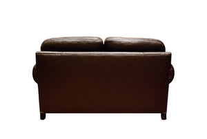 The Clydesdale: Leather Loveseat