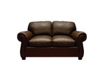 Load image into Gallery viewer, The Clydesdale: Leather Loveseat
