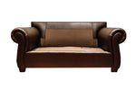 Load image into Gallery viewer, The Clydesdale: Leather Loveseat
