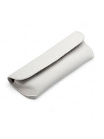 Load image into Gallery viewer, White Leather Make up Travel Box

