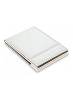 Load image into Gallery viewer, White Leather Folding Make-up Mirror
