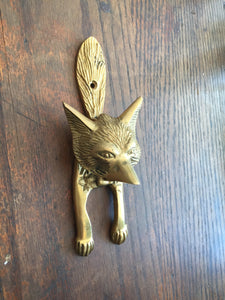 Brass Door Knocker (Horse or Fox)