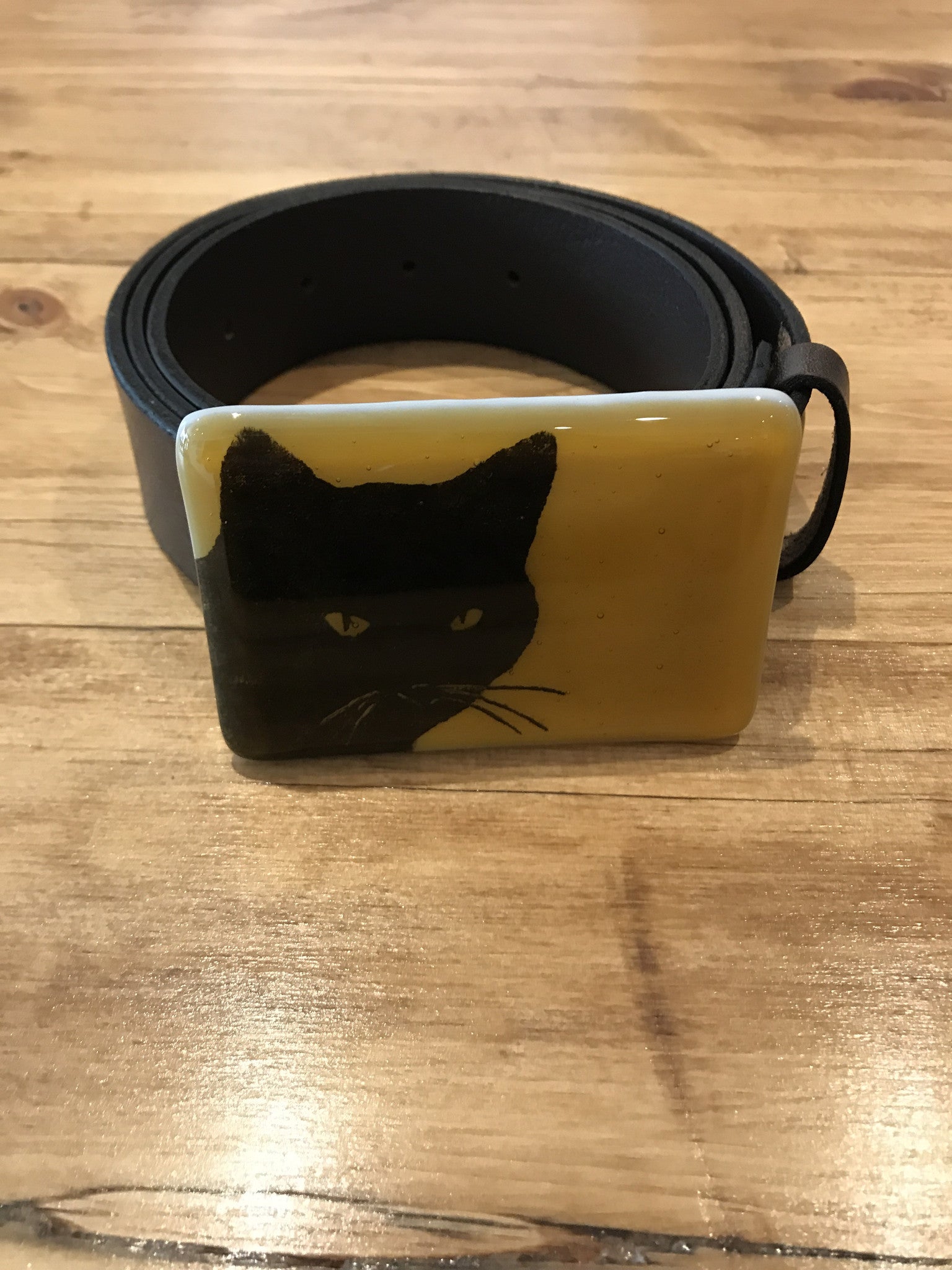 Otis the Cat Buckle & Belt