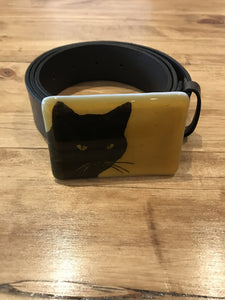 Otis the Cat Buckle & Belt