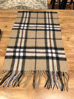 Load image into Gallery viewer, Tartan Lambswool Scarf and Glove Set - Thomson Camel

