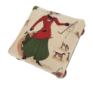 Fenella Fox Tapestry Foot Stool
