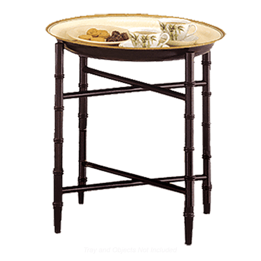 Tole Handpainted Wood Tray With Stand