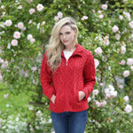 Load image into Gallery viewer, Women&#39;s: Merino Wool Zip Cardigan (X3096)
